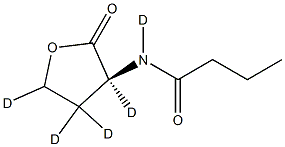 N-butyryl-L-Homoserine lactone-d5 Struktur