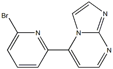 5-(6-broMopyridin-2-yl)iMidazo[1,2-a]pyriMidine Struktur