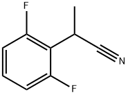 2-(2,6-difluoro phenyl)propanenitrile Struktur