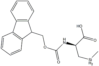 (S)-2-((((9H-fluoren-9-yl)Methoxy)carbonyl)aMino)-3-(Methylselanyl)propanoic acid Struktur