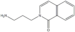 2-(3-AMino-propyl)-2H-isoquinolin-1-one Struktur