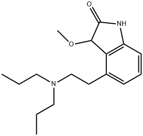 4-[2-(DipropylaMino)ethyl]-3-Methoxyindol-2-one Struktur