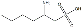 2-aMinohexanesulfonic acid Struktur