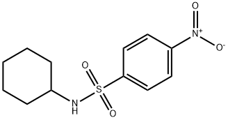 N-Cyclohexyl-4-nitrobenzenesulfonaMide, 97% Struktur