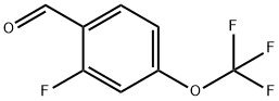 2-Fluoro-4-(trifluoroMethoxy)benzaldehyde, 97% Struktur