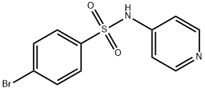 4-BroMo-N-(4-pyridyl)benzenesulfonaMide, 97% Struktur