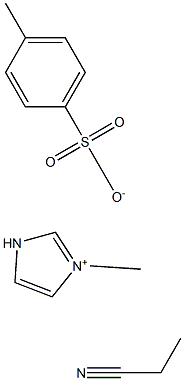 1-propylronitrile-3-MethyliMidazoliuM tosylate Struktur