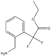 (2-AMinoMethyl-phenyl)-difluoro-acetic acid ethyl ester Struktur