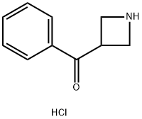 azetidin-3-yl(phenyl)Methanone hydrochloride Struktur