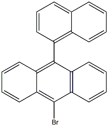 10-BroMo-9-(naphthalen-1-yl
)anthracene Struktur