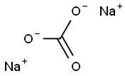 SodiuM Carbonate, Anhydrous, Powder, GR ACS Struktur