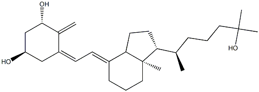 Calcitriol Solution (5 mL) (COLD SHIPMENT REQUIRED) Struktur