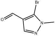 5-BroMo-1-Methyl-1H-pyrazole-4-carbaldehyde Struktur