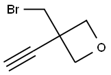 3-(broMoMethyl)-3-ethynyloxetane Struktur