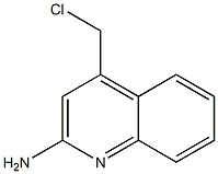 4-(ChloroMethyl)quinolin-2-aMine Struktur