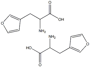 3-(3-Furyl)-DL-alanine 3-(3-Furyl)-DL-alanine Struktur