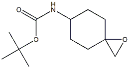 tert-butyl 1-oxaspiro[2.5]octan-6-ylcarbaMate Struktur