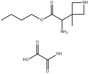 3-(Boc-aMinoMethyl)-3-Methylazetidine oxalate Struktur