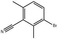 2,6-diMethyl-3-broMobenzonitrile Struktur