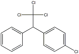 Benzene, 1-chloro-4-(2,2,2-trichloro-1-phenylethyl)- Struktur