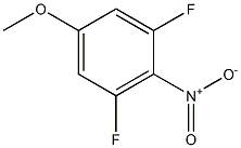 3,5-Difluoro-4-nitroanisole Struktur