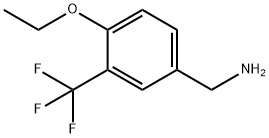 4-Ethoxy-3-(trifluoroMethyl)benzylaMine, 97% Struktur