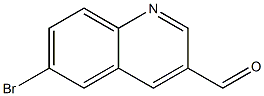 6-BroMo-quinoline-3-carbaldehyde Struktur