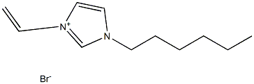 1-hexyl-3-vinyliMidazoliuM broMide Struktur