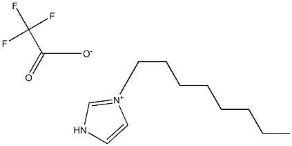 N-octyliMidazoliuM trifluoroacetate Struktur