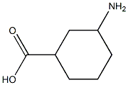 3-anMino-cyclohexanecarboxylic acid Struktur