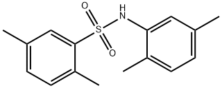 N-(2,5-dimethylphenyl)-2,5-dimethylbenzenesulfonamide Struktur