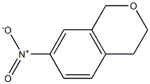 7-nitro-3,4-dihydro-1H-isochromene Struktur