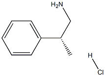 (2R)-2-Phenylpropan-1-amine hydrochloride Struktur