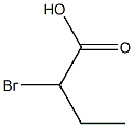 2-Bromobutanoic acid Solution Struktur