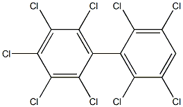 2.2'.3.3'.4.5.5'.6.6'-Nonachlorobiphenyl Solution Struktur