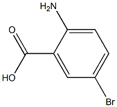 5-Bromoanthranillic acid Struktur