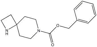 1,7-Diaza-spiro[3.5]nonane-7-carboxylic acid benzyl ester Struktur