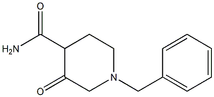 1-benzyl-3-oxopiperidine-4-carboxaMide Struktur