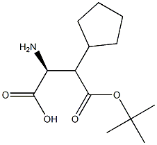 Boc-(S)-2-aMino-3-cyclopentylpropanoic acid Struktur