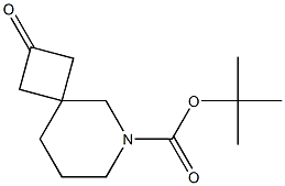 6-Boc-2-oxo-6-azaspiro[3.5]nonane Struktur