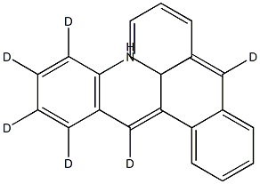 Dibenz[a,d]acridine-d6 Struktur