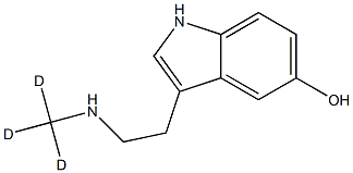 N-(Methyl-d3)serotonin Struktur