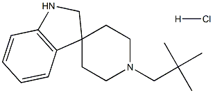 1'-(2,2-DiMethyl-propyl)-spiro[indoline-3,4'-piperidine] hydrochloride Struktur