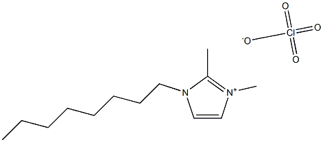 1-octyl-2,3-diMethyliMidazoliuM perchlorate Struktur