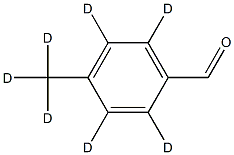 p-Tolualdehyde-d7 Struktur