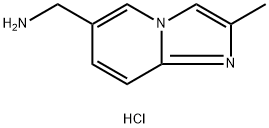 6-AMINOMETHYL-2-METHYLIMIDAZO[1,2-A]PYRIDINE 2HCL Struktur