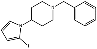 1-BENZYL-4-(2-IODO-1H-PYRROL-1-YL)PIPERIDINE Struktur