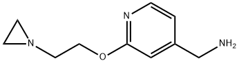 [2-(2-aziridin-1-ylethoxy)pyridin-4-yl]methylamine Struktur