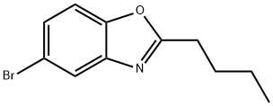 5-bromo-2-butyl-1,3-benzoxazole Struktur