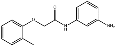 N-(3-Aminophenyl)-2-(2-methylphenoxy)acetamide Struktur